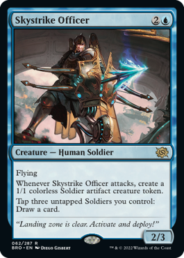 Skystrike Officer - The Brothers' War Spoiler