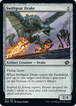 Swiftgear Drake - The Brothers' War Spoiler