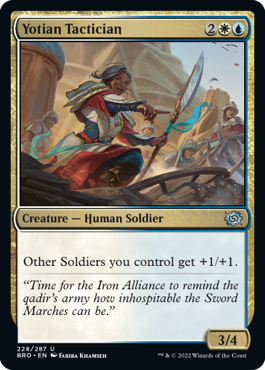 Yotian Tactician - The Brothers' War Spoiler