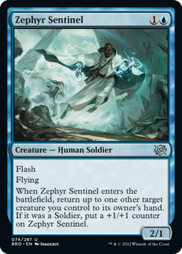 Zephyr Sentinel - The Brothers' War Spoiler