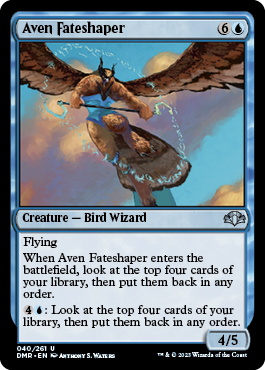 Aven Fateshaper - Dominaria Remastered Spoiler