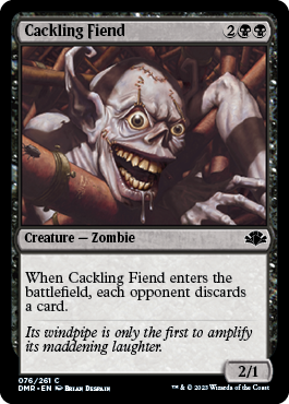 Cackling Fiend - Dominaria Remastered Spoiler