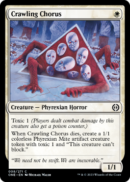 Crawling Chorus - Phyrexia All Will One Spoiler