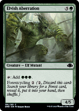 Elvish Aberration - Dominaria Remastered Spoiler