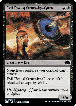 Evil Eye of Orms-by-Gore - Dominaria Remastered Spoiler