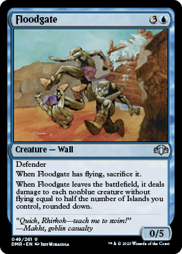 Floodgate - Dominaria Remastered Spoiler