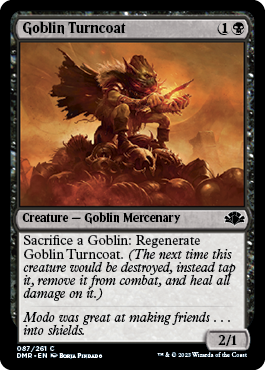 Goblin Turncoat - Dominaria Remastered Spoiler