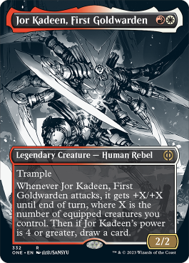 Jor Kadeen, Frist Goldwarden (Variant) - Phyrexia All Will Be One