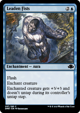 Leaden Fists - Dominaria Remastered Spoiler