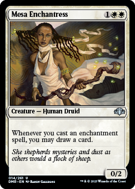 Mesa Enchantress - Dominaria Remastered Spoiler