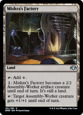 Mishra's Factory - Dominaria Remastered Spoiler