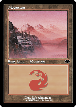 Mountain - Dominaria Remastered Spoiler