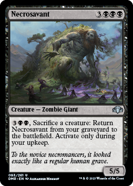 Necrosavant - Dominaria Remastered Spoiler