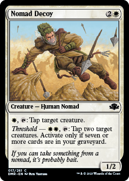 Nomad Decoy - Dominaria Remastered Spoiler