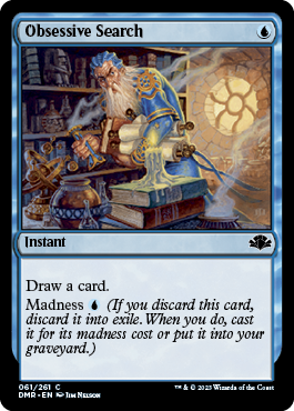 Obsessive Search - Dominaria Remastered Spoiler