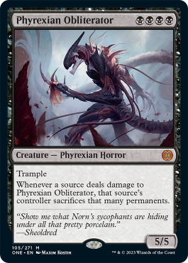 Phyrexian Obliterator - Phyrexia All Will Be One Spoiler