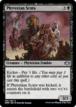 Phyrexian Scuta - Dominaria Remastered Spoiler