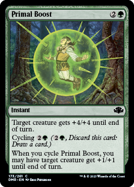 Primal Boost - Dominaria Remastered Spoiler