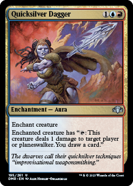 Quicksilver Dagger - Dominaria Remastered Spoiler