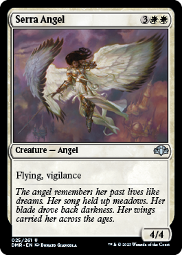 Serra Angel - Dominaria Remastered Spoiler