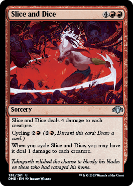 Slice and Dice - Dominaria Remastered Spoiler