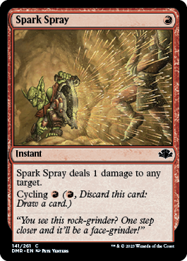 Spark Spray - Dominaria Remastered Spoiler