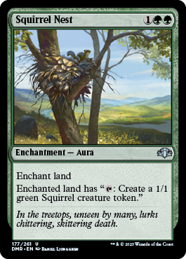 Squirrel Nest - Dominaria Remastered Spoiler