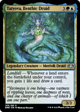 Tatyova, Benthic Druid - Dominaria Remastered Spoiler