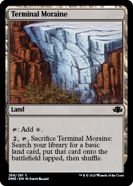 Terminal Moraine - Dominaria Remastered Spoiler