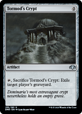 Tormod's Crypt - Dominaria Remastered Spoiler