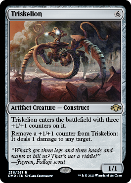 Triskelion - Dominaria Remastered Spoiler