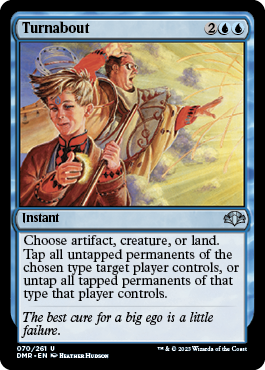 Turnabout - Dominaria Remastered Spoiler