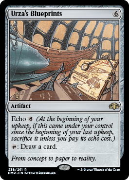 Urza's Blueprints - Dominaria Remastered Spoiler