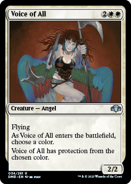 Voice of All - Dominaria Remastered Spoiler
