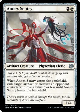 Annex Sentry - Phyrexia All Will One Spoiler