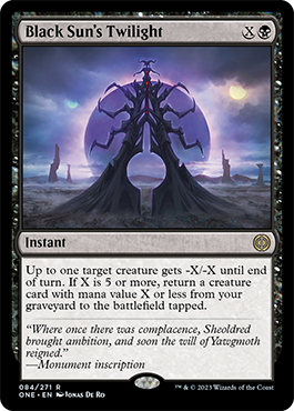 Black Sun's Twilight - Phyrexia All Will One Spoiler