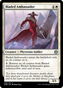 Bladed Ambassador - Phyrexia All Will One Spoiler
