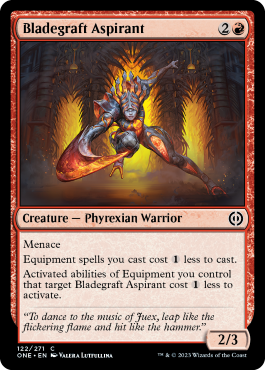 Bladegraft Aspirant - Phyrexia All Will One Spoiler