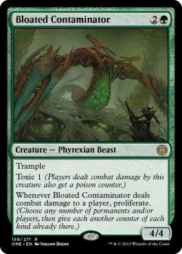 Bloated Contaminator - Phyrexia All Will One Spoiler