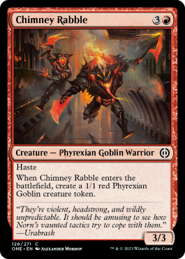 Chimney Rabble - Phyrexia All Will One Spoiler
