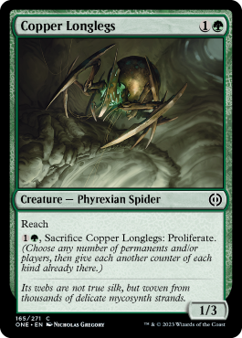 Copper Longlegs - Phyrexia All Will One Spoiler