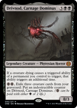 Drivnod, Carnage Dominus - Phyrexia All Will One Spoiler