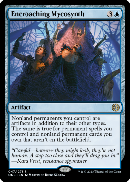 Encroaching Mycosynth - Phyrexia All Will One Spoiler