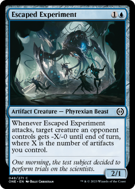 Escaped Experiment - Phyrexia All Will One Spoiler
