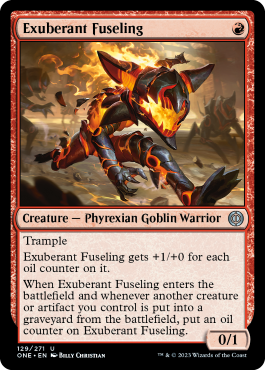 Exuberant Fuseling - Phyrexia All Will One Spoiler