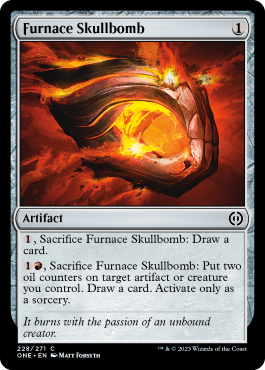 Furnace Skullbomb - Phyrexia All Will One Spoiler