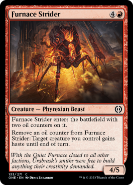Furnace Strider - Phyrexia All Will One Spoiler