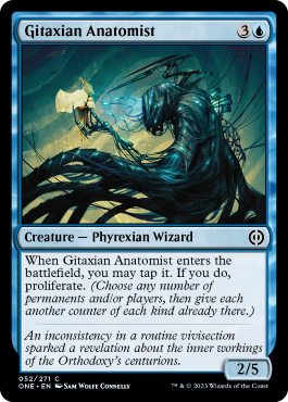 Gitaxian Anatomist - Phyrexia All Will One Spoiler