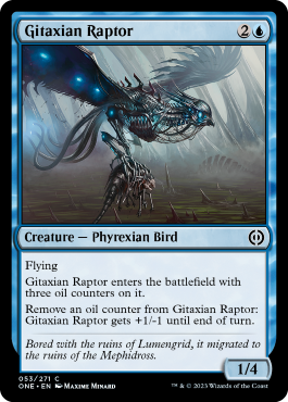 Gitaxian Raptor - Phyrexia All Will One Spoiler