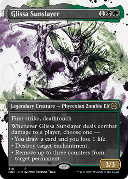 Glissa-Sunslayer-(Variant)---Phyrexia-All-Will-One-Spoiler